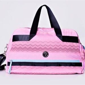 IVIVVA ✨ Juniors Brand by Lululemon✨In The Game ✨Duffel Tennis Gym Bag✨Pink ✨